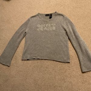 size L, bust up to 40” inches, dkny sweater